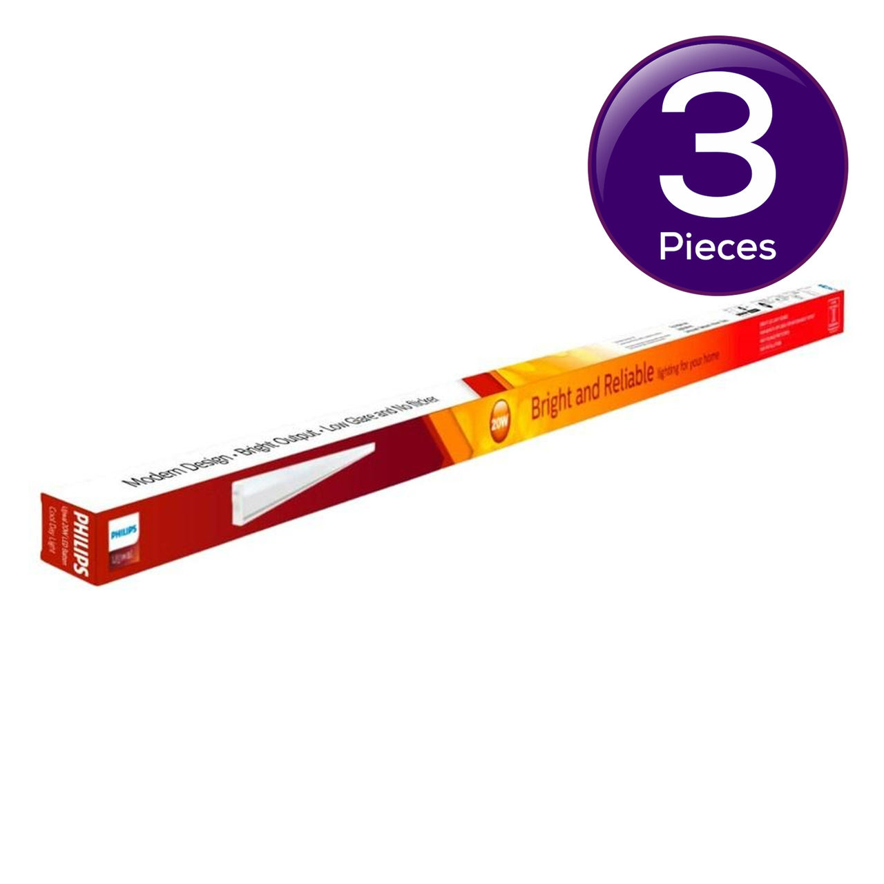 Philips 20 W LED Tubelight - White | 6500 K 1 pc Combo