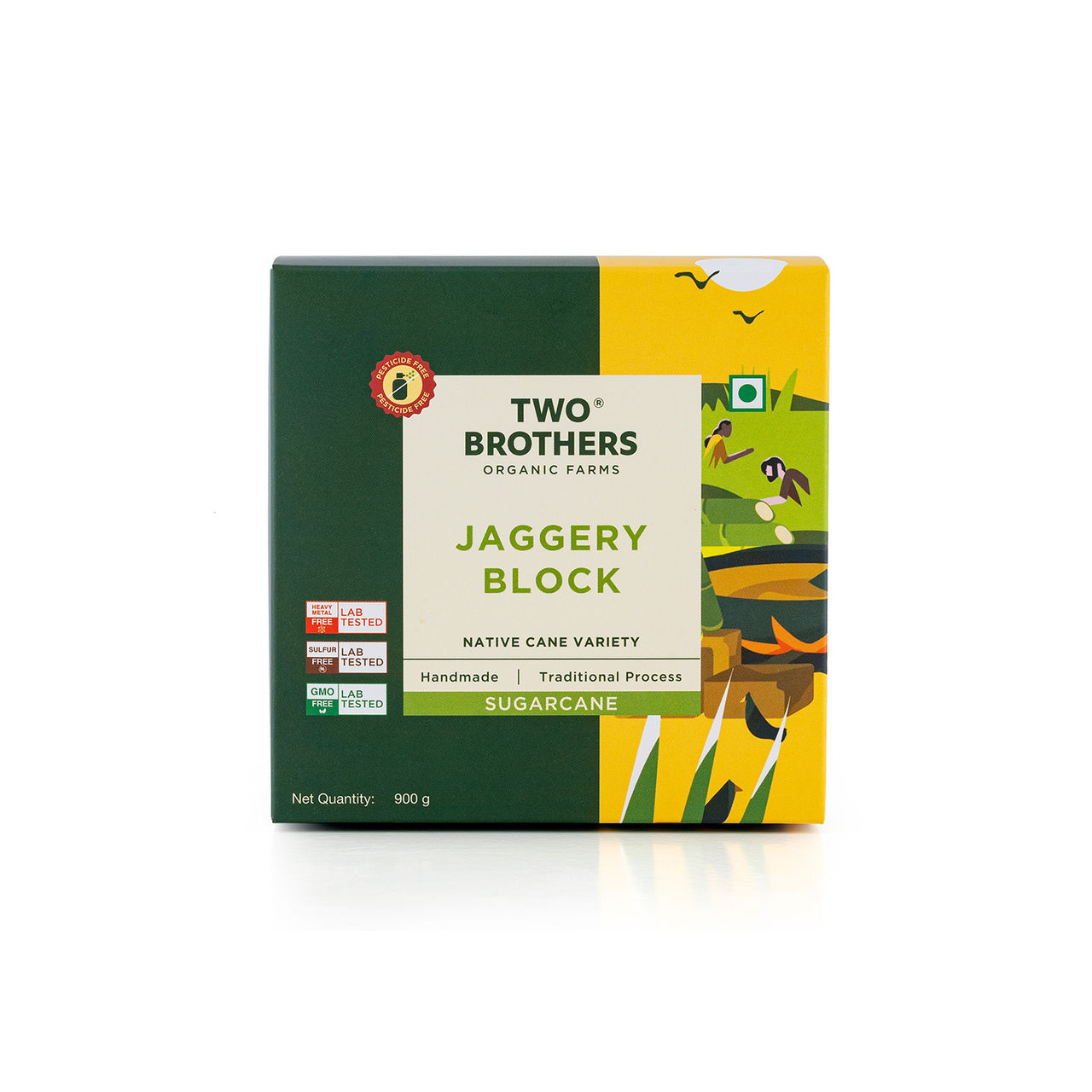 Two Brothers Jaggery Block | Cartton