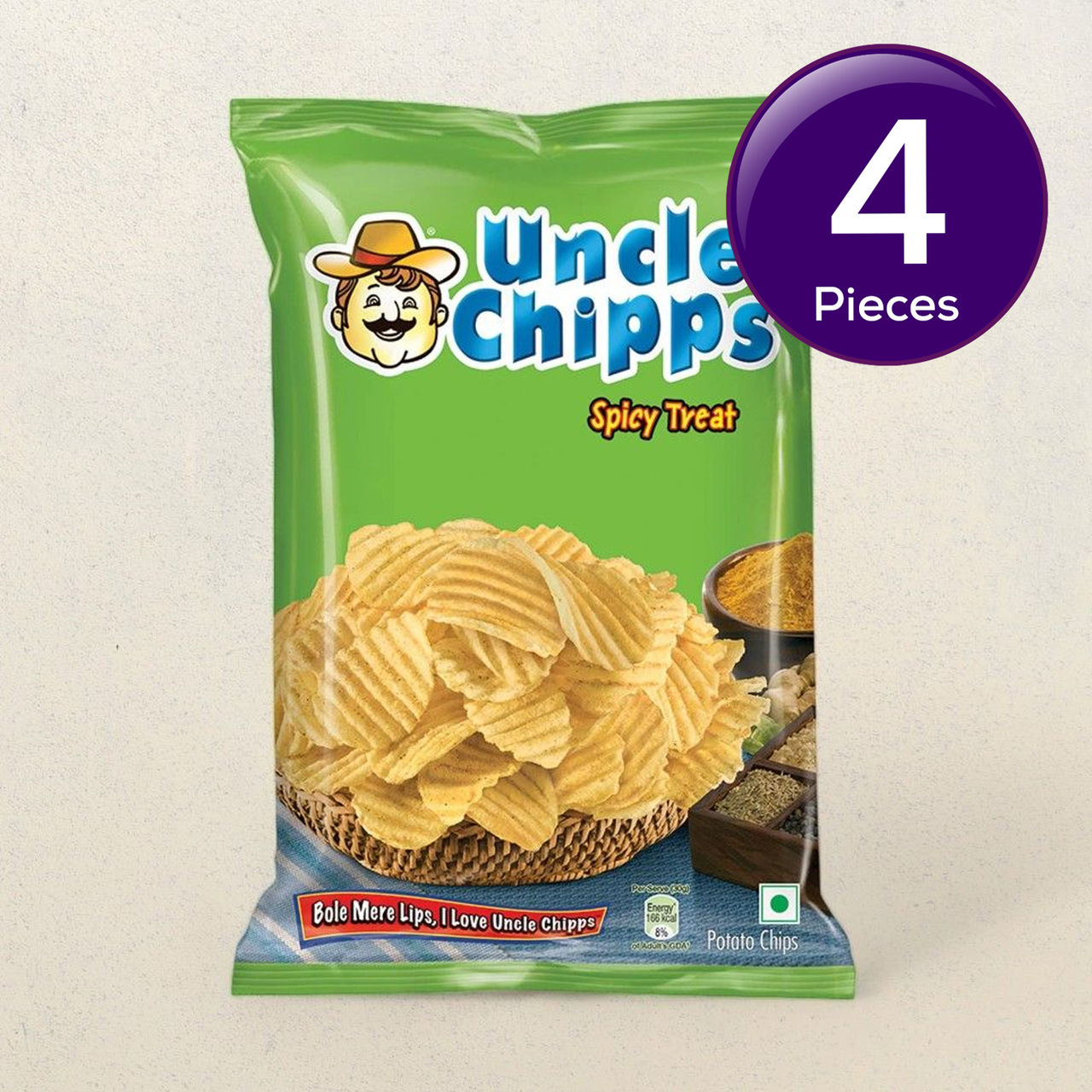 Uncle Chips Spicy Treat 80 g Combo