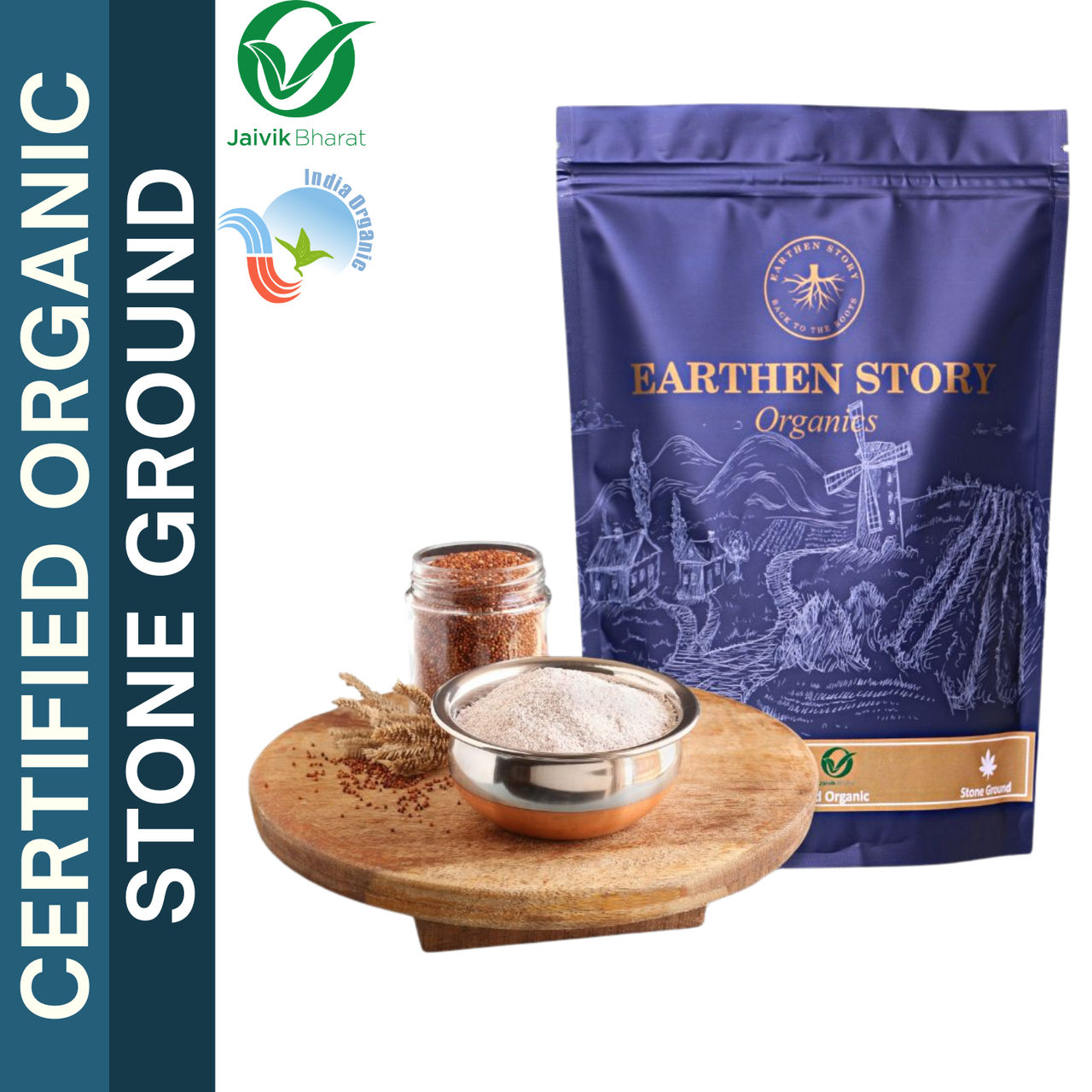 Earthen Story Organic Ragi Atta