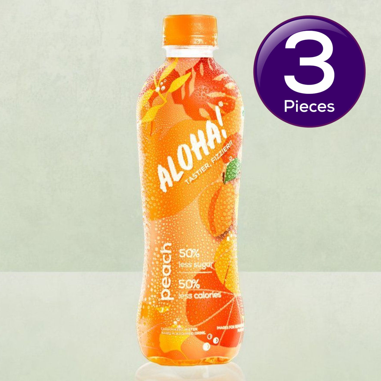 Aloha Flavoured Soft drink - Peach 300 ml Combo