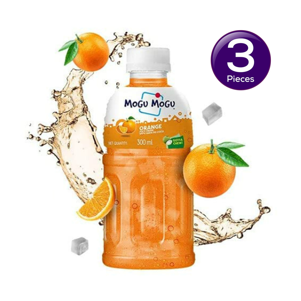 Mogu Mogu Orange Juice Drink 300 ml Combo