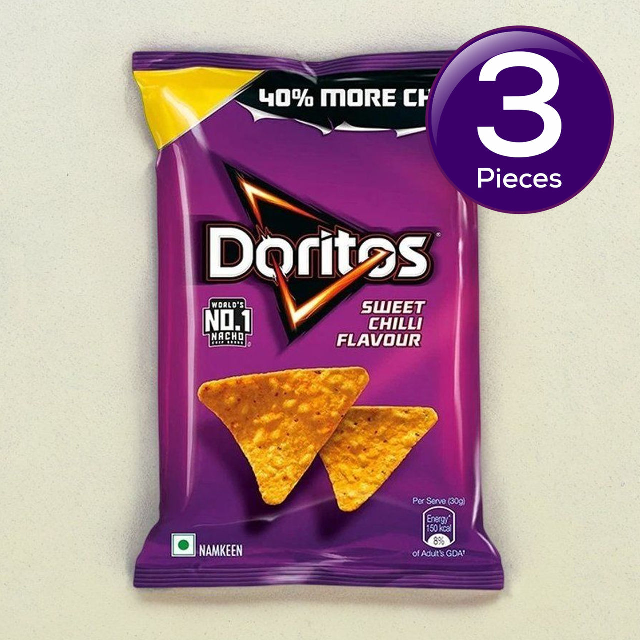 Doritos Nacho Chips - Sweet Chilli Flavour 153 g Combo