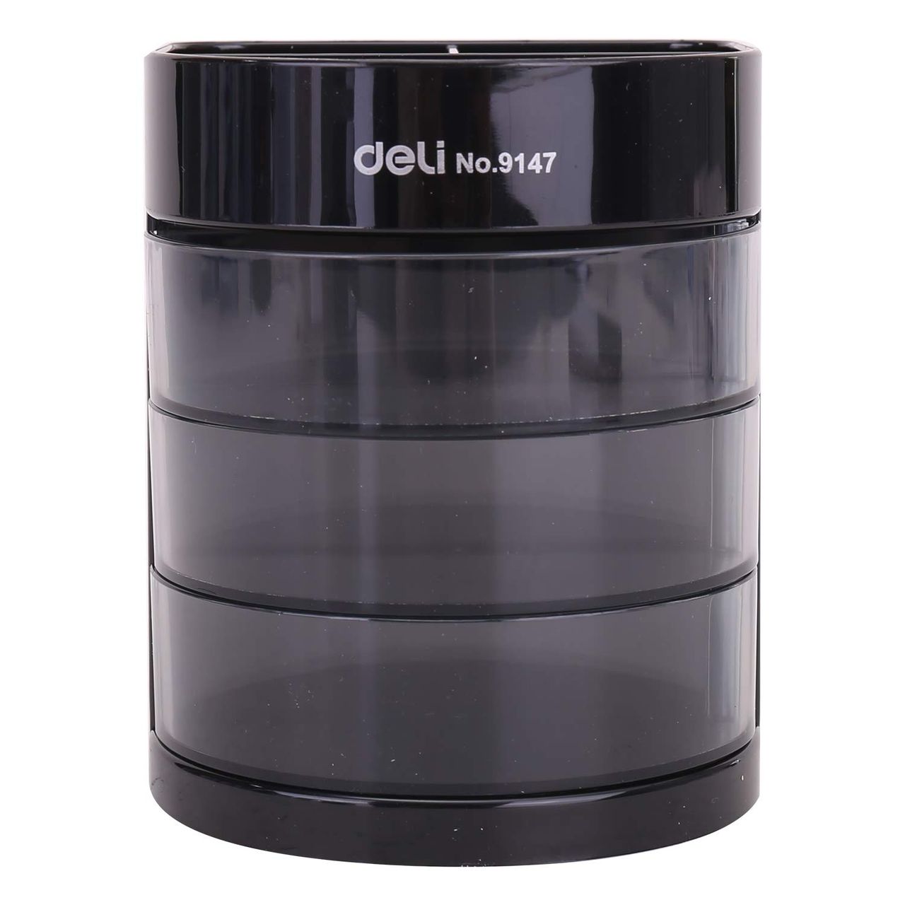 Deli W9147 Desk Organizer 6 Comp. 1 T Grey
