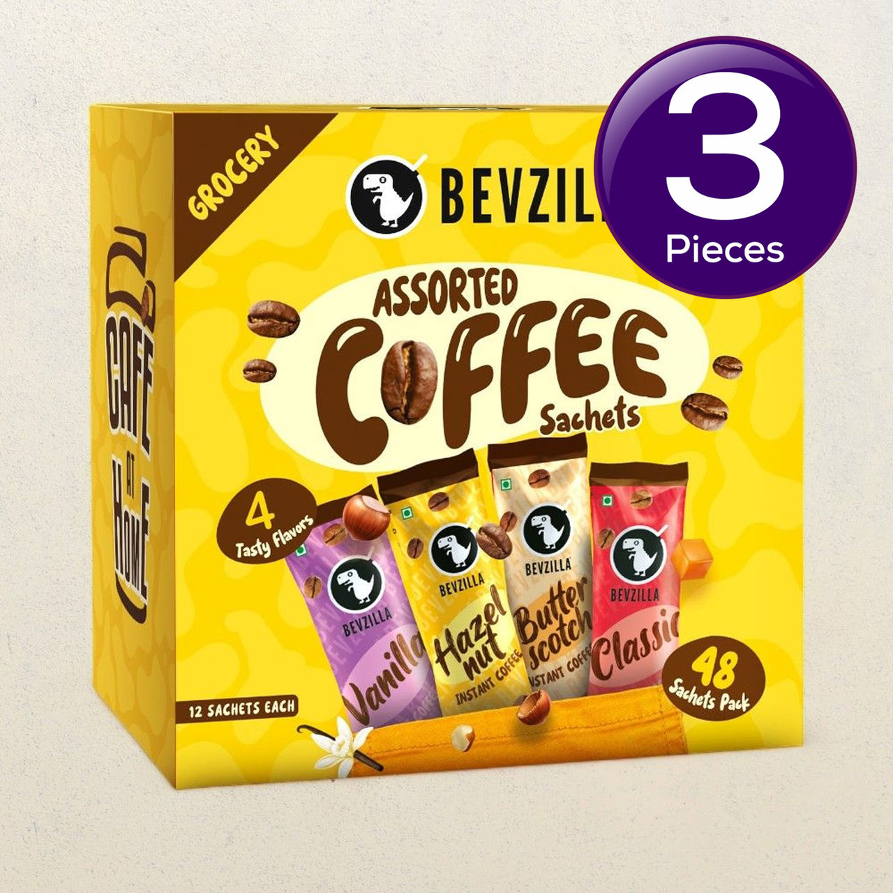 Bevzilla Assorted Premium Instant Coffee 96 g Combo