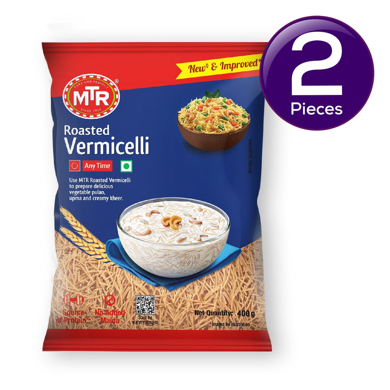 MTR Roasted Vermicelli 400 g Combo