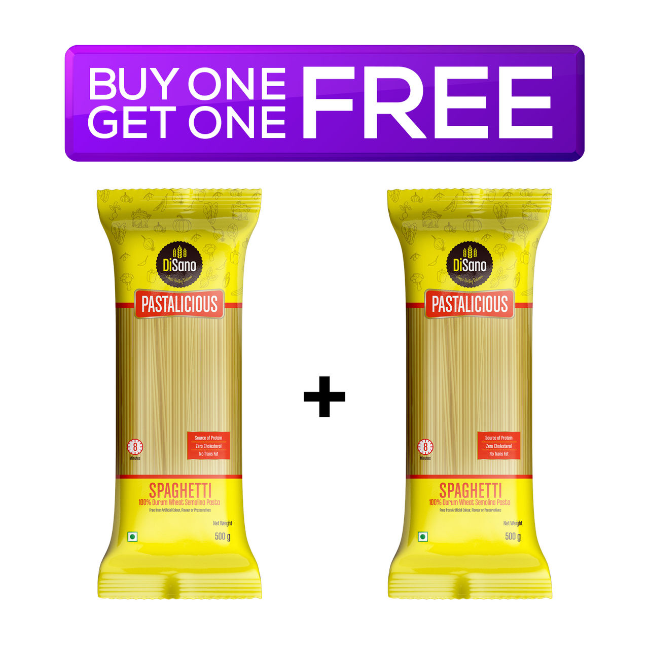 Disano Pastalicious Spaghetti Pasta 500 g Combo