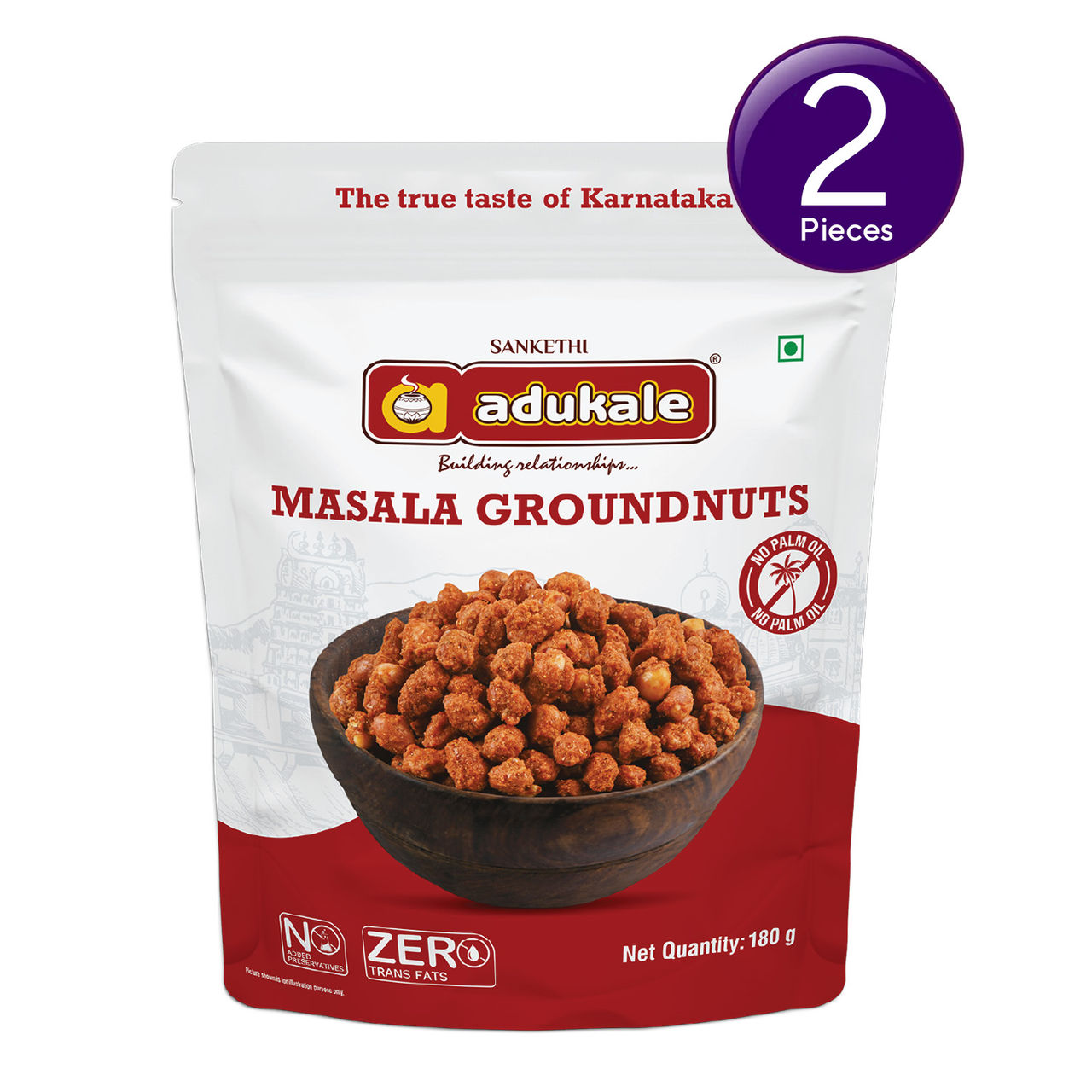 Adukale Masala Groundnuts Combo