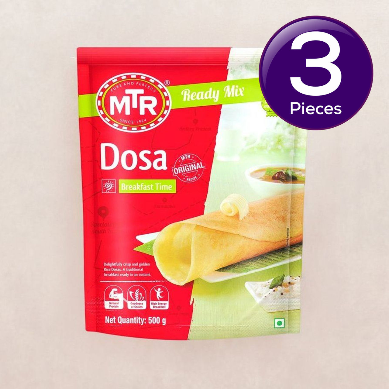 MTR Dosa Instant Mix 500 g Combo