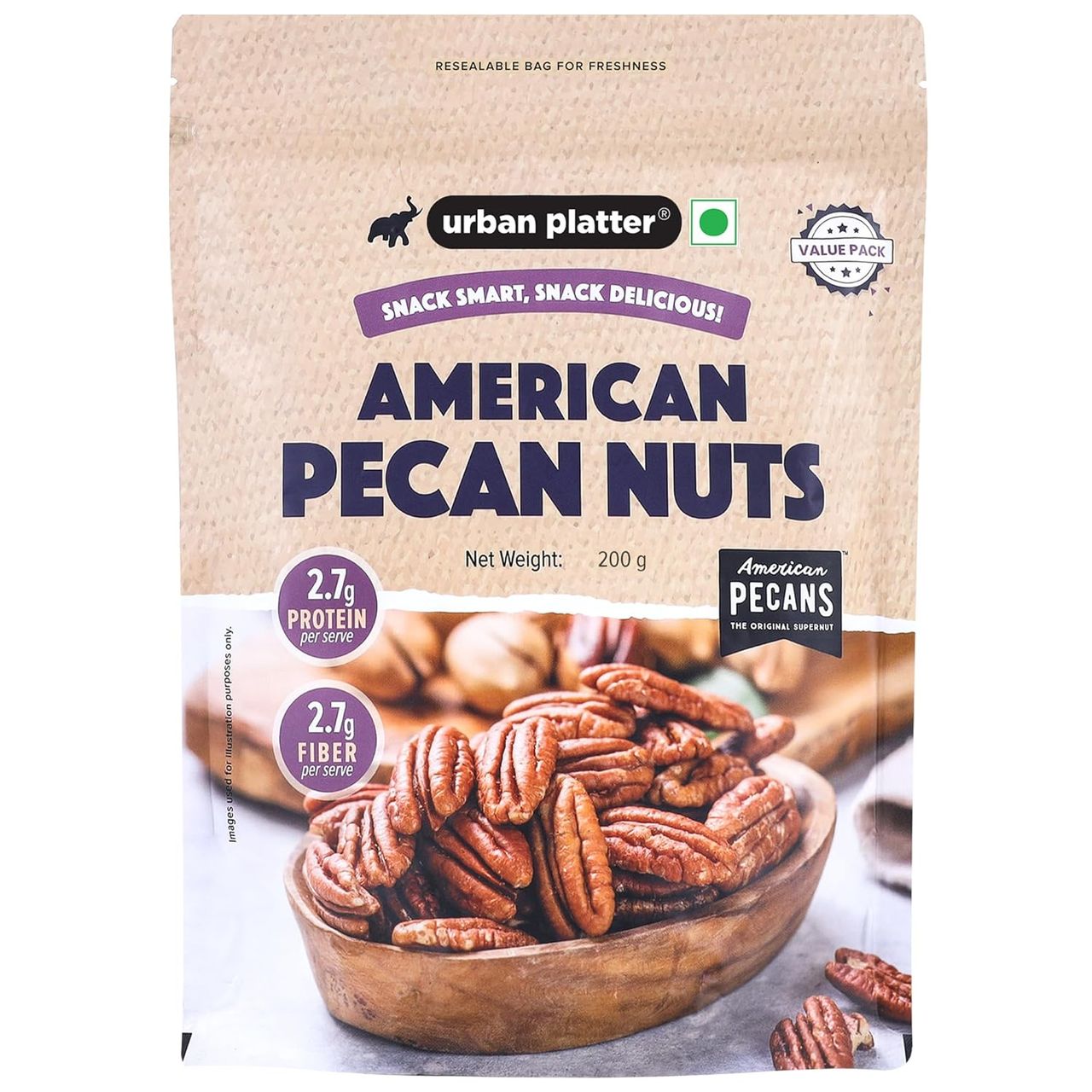 Urban Platter Jumbo Whole Pecan Nuts