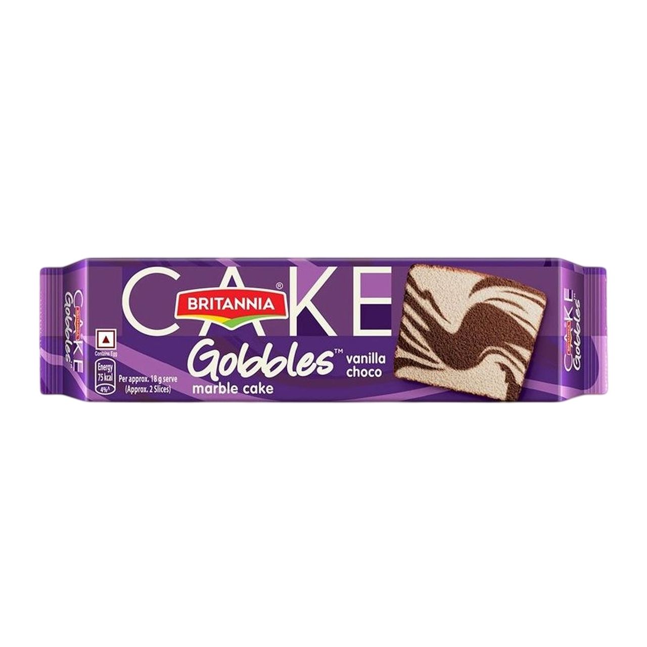 Britannia Gobbles Marble Cake Choco Vanilla