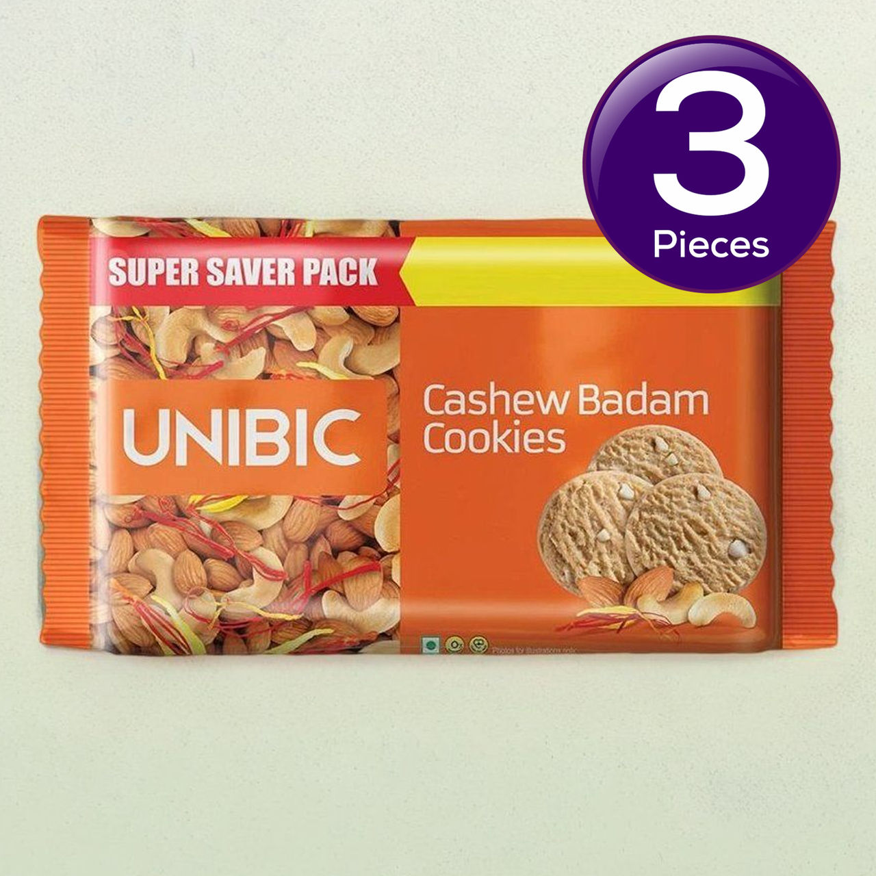 Unibic Cashew Badam Cookies 270 g Combo