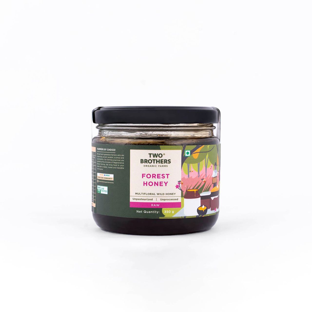 Two Brothers Multifloral Forest Honey Unpasteurized Unprocessed Raw Honey
