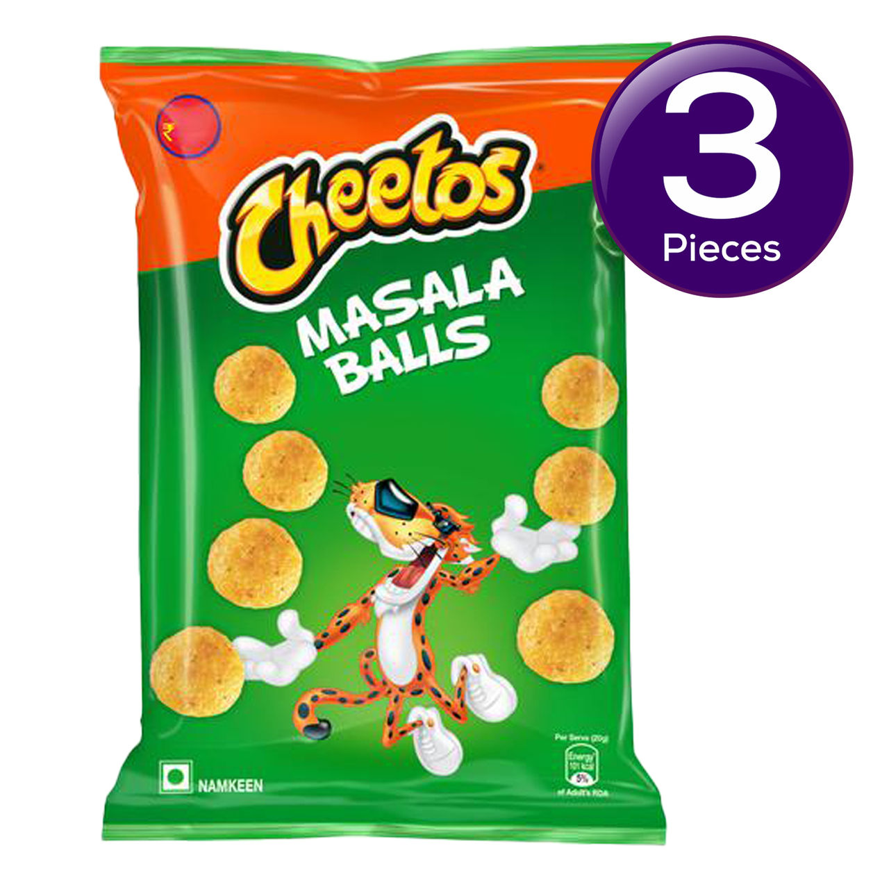 Cheetos Masala Balls, Crispy Chips & Snacks 84 g Combo
