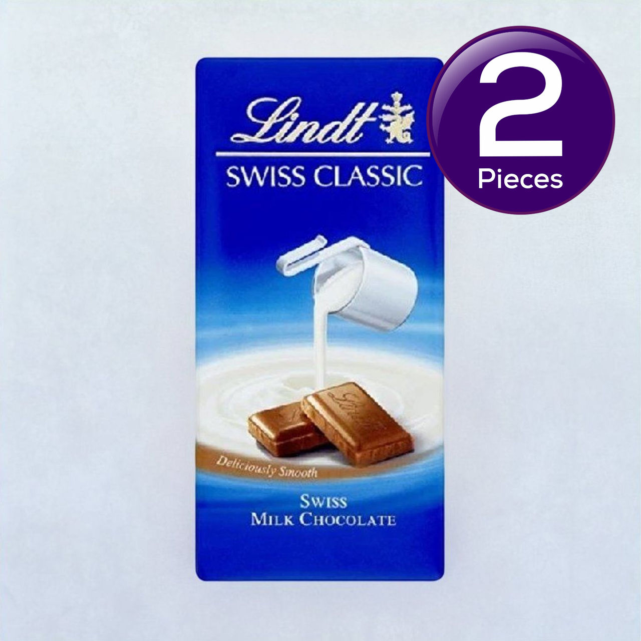 Lindt Swiss Classic Milk Chocolate 100 g Combo