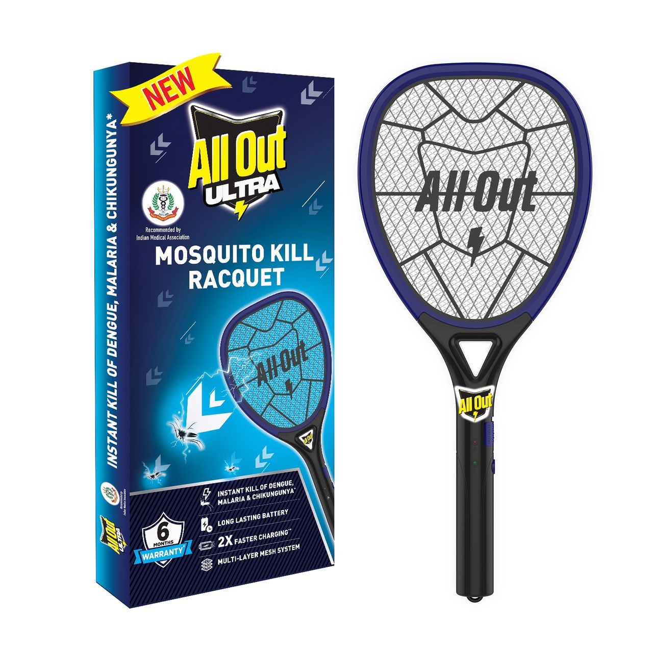All Out Mosquito Kill Racquet