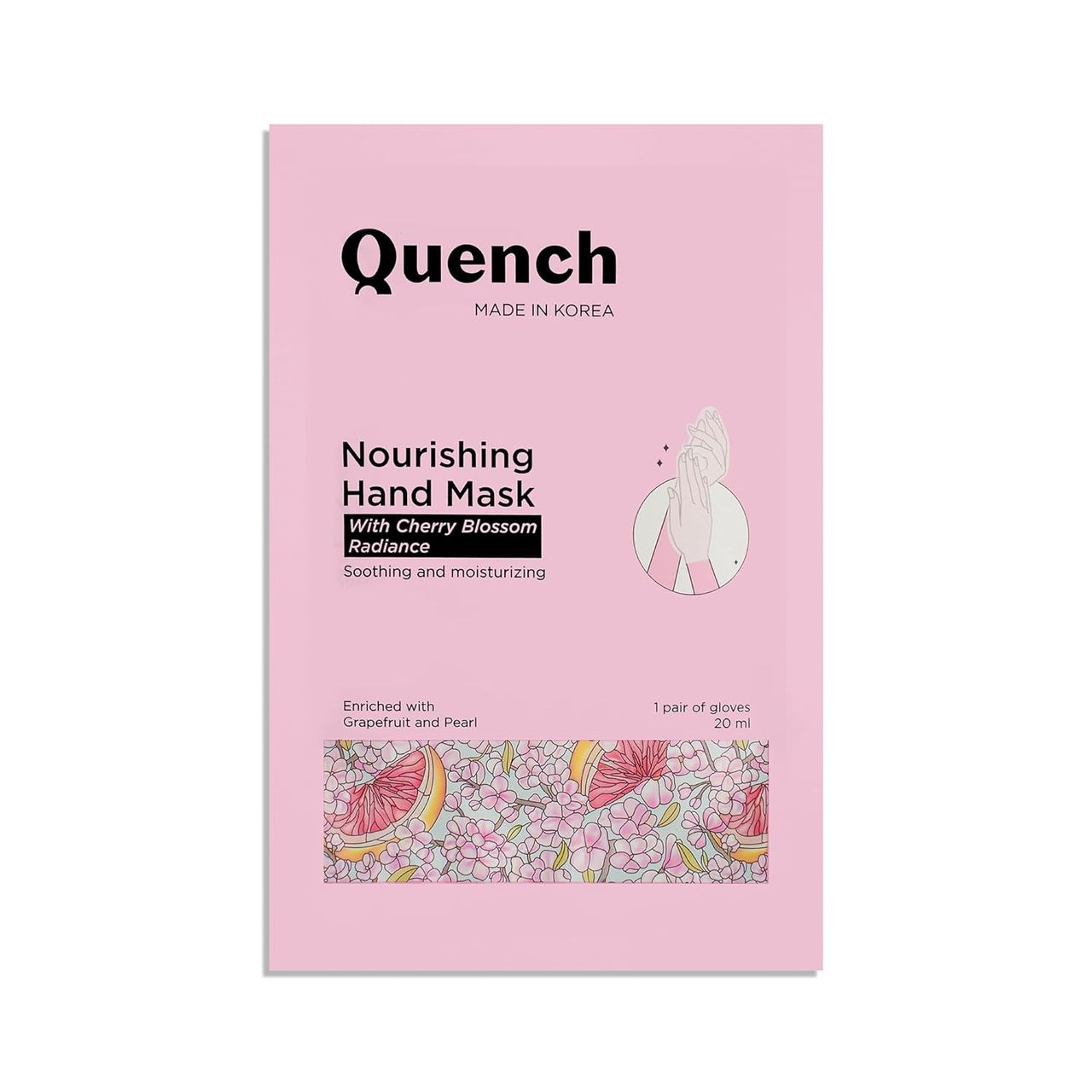 Quench Nourishing Manicure Hand Mask (With Mon Cherry Radiance)
