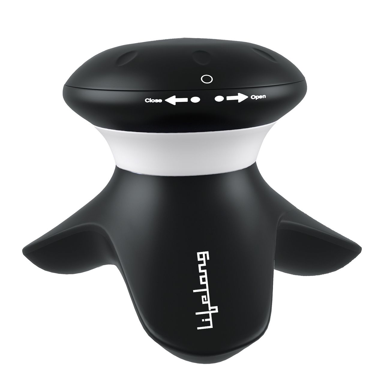 Lifelong Mini Head and Body Massager | Battery Powered | Black