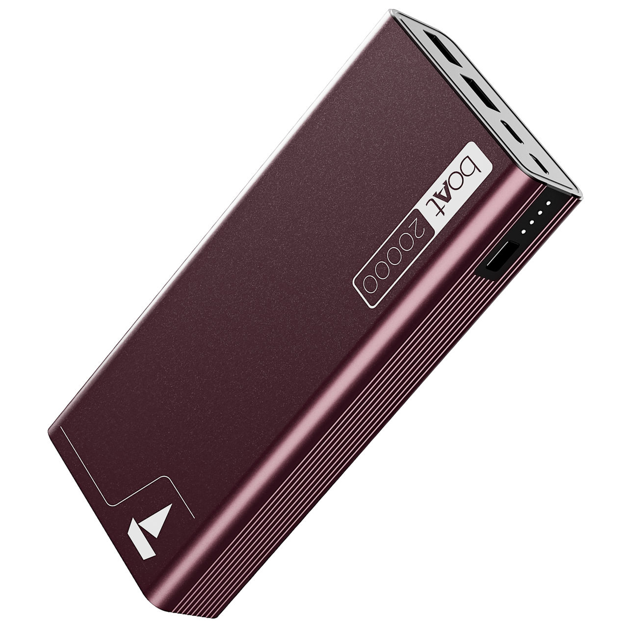 boAt 20000mAh Power Bank w/ 2-Way 22.5W Fast Charging & Smart Power Management - PB400 (Burgundy)
