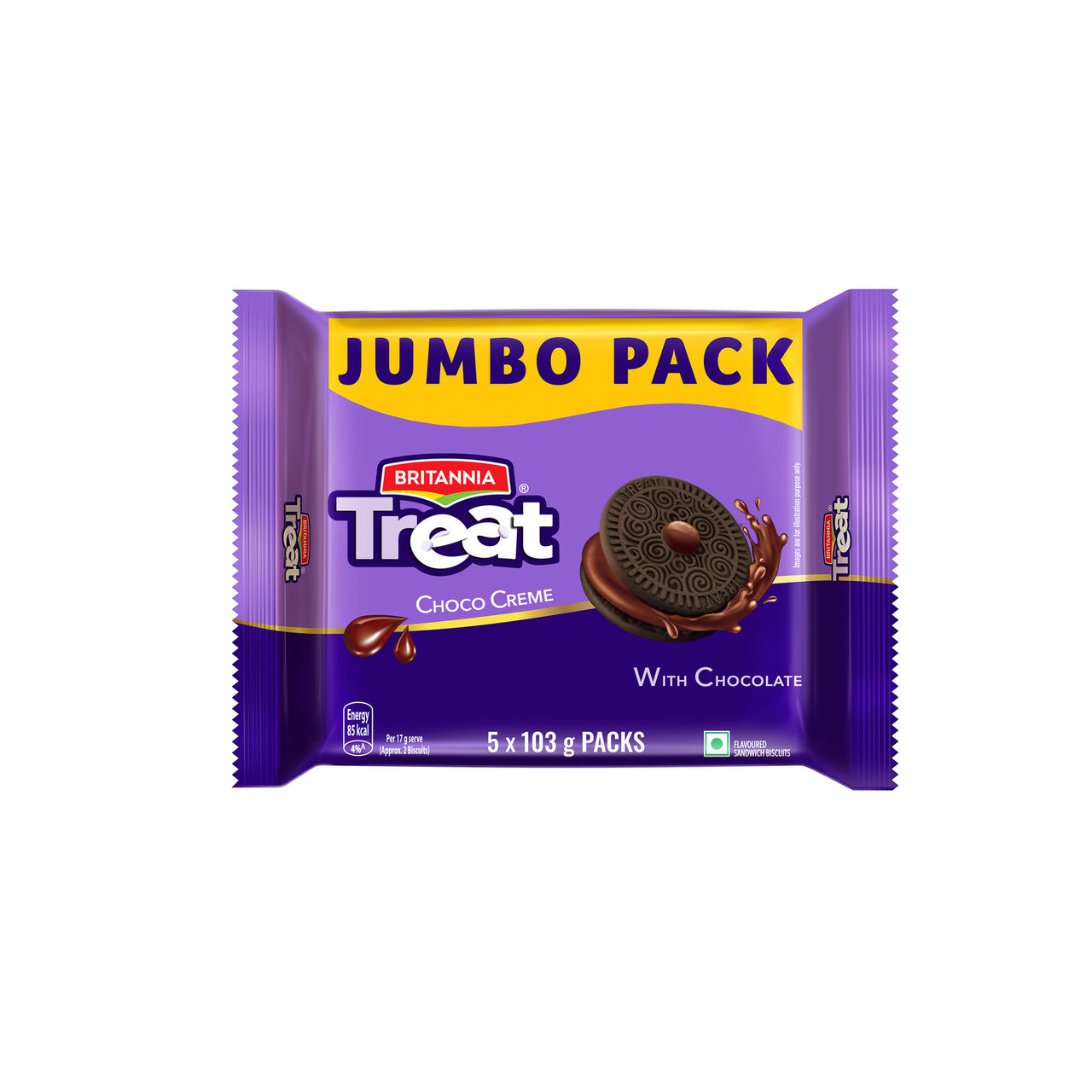 Britannia Treat Biscuits Chocolate cream