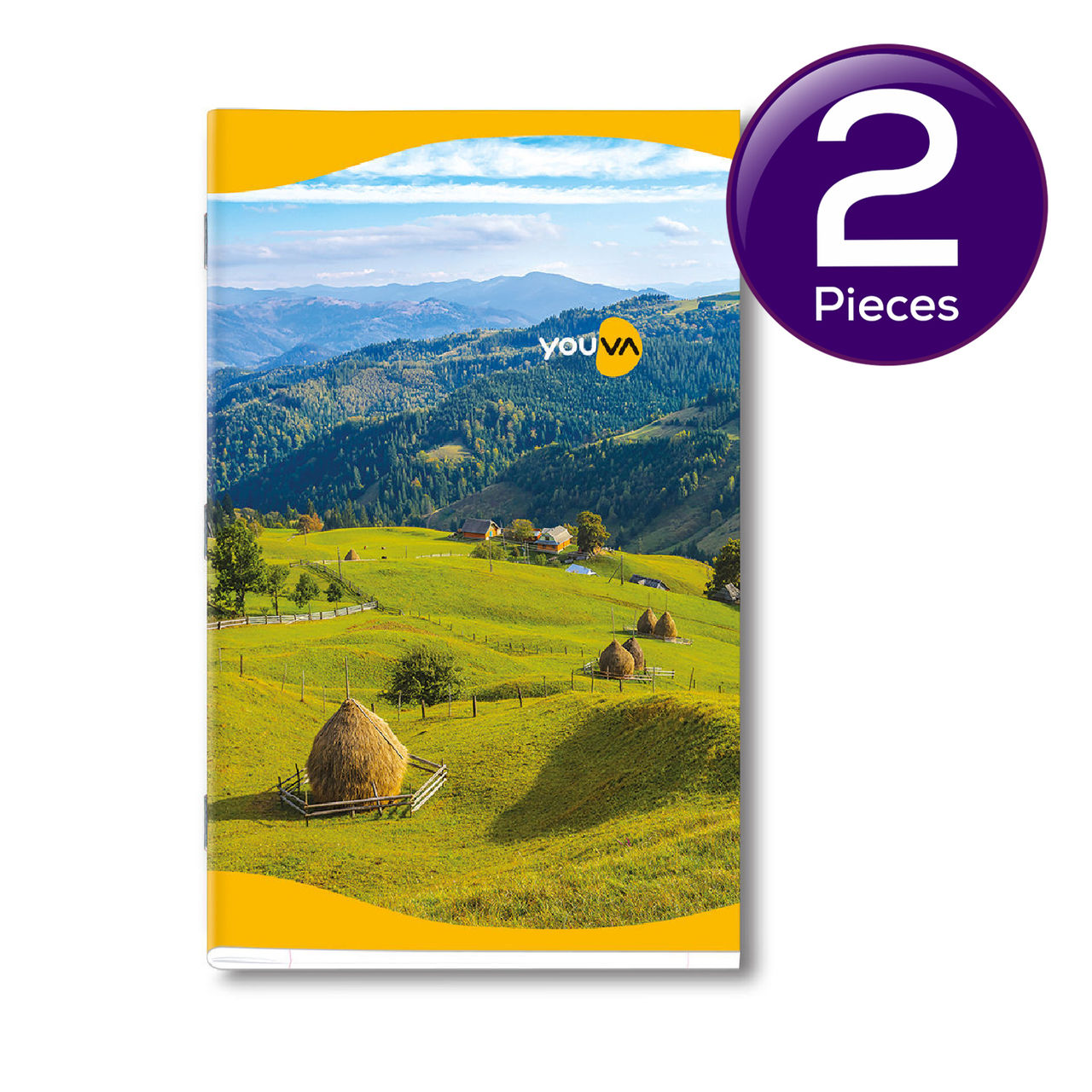 Navneet Youva Soft Bound Single Line Long Notebook 172 Pages 21 cm X 29.7 cm 1 pc Combo