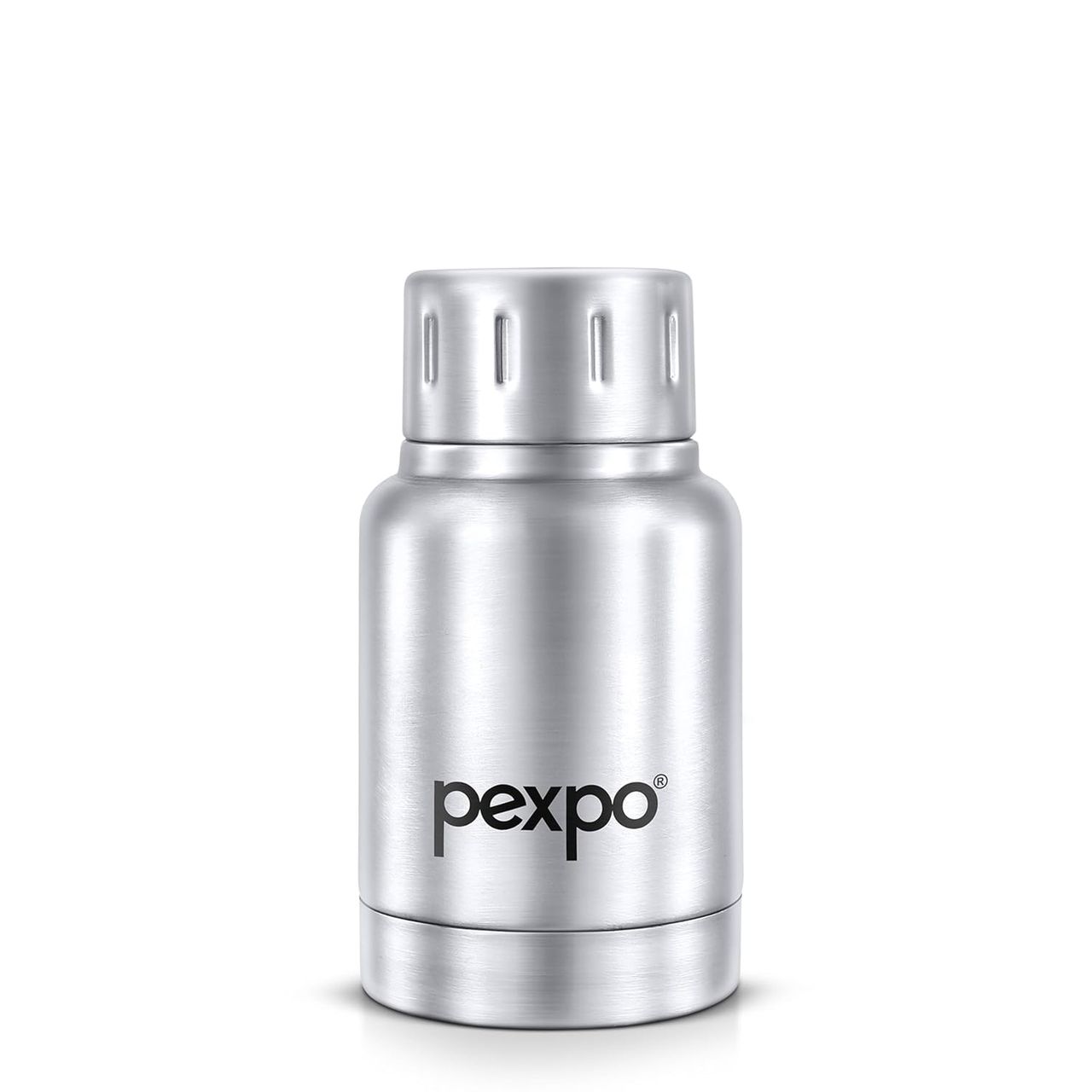 Pexpo Cameo Hot & Cold Stainless Steel Water Bottle - 160 ml | Silver