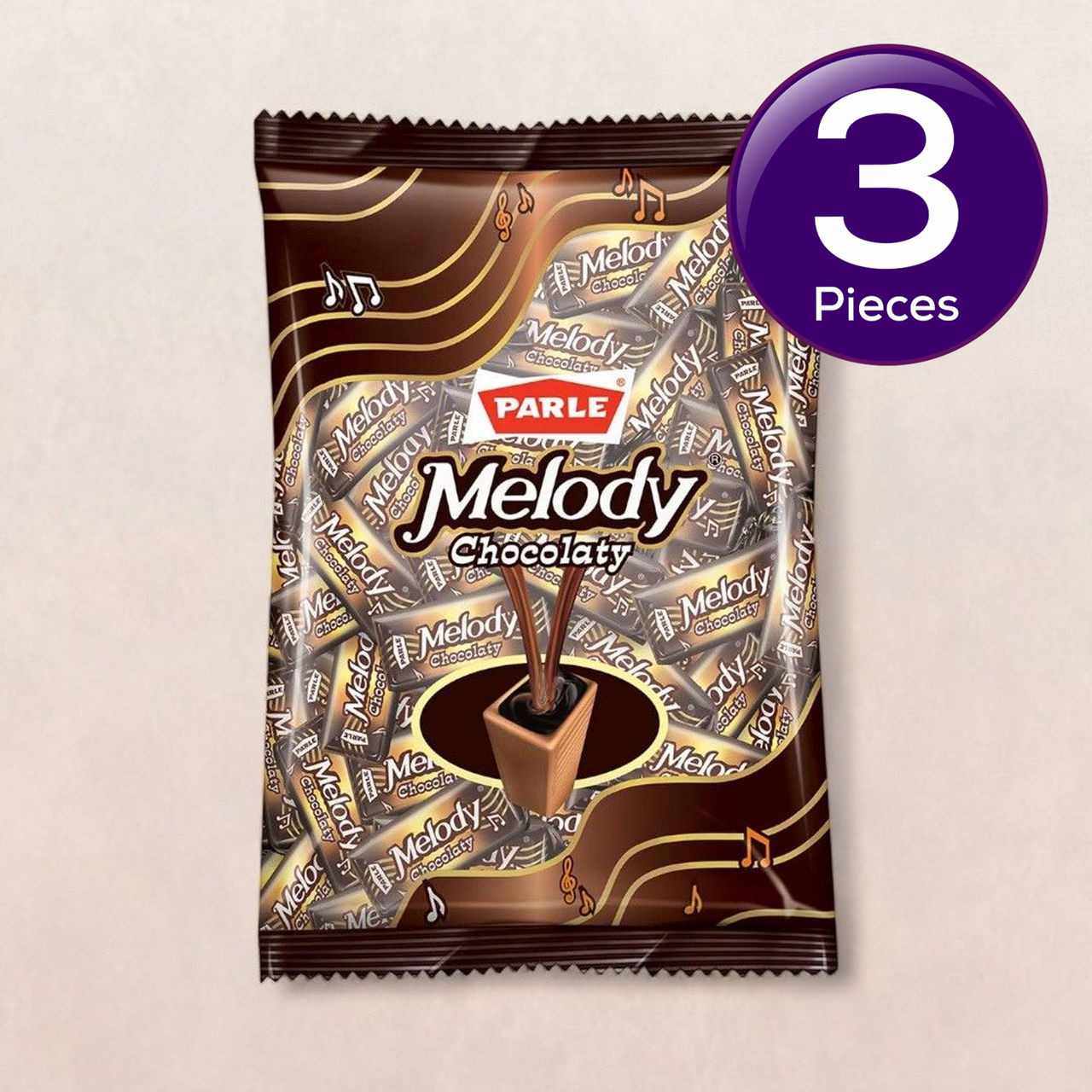 Parle Melody Chocolaty 391 g Combo