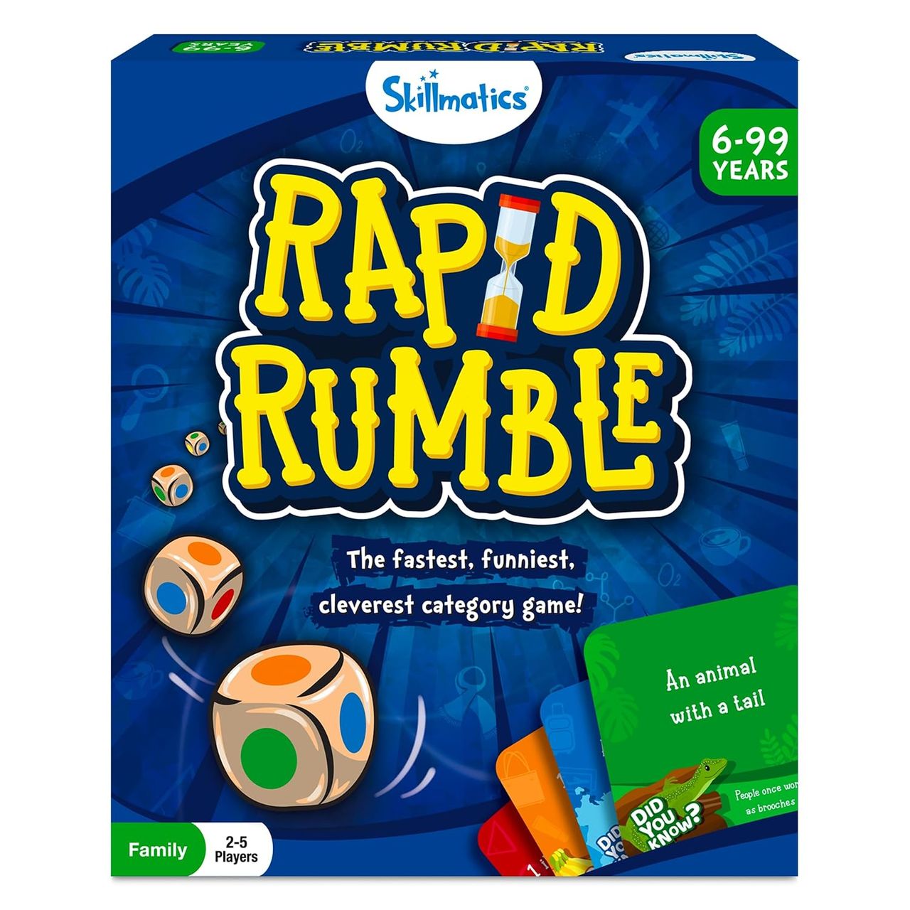 Skillmatics Rapid Rumble Card Game (6+ Years)