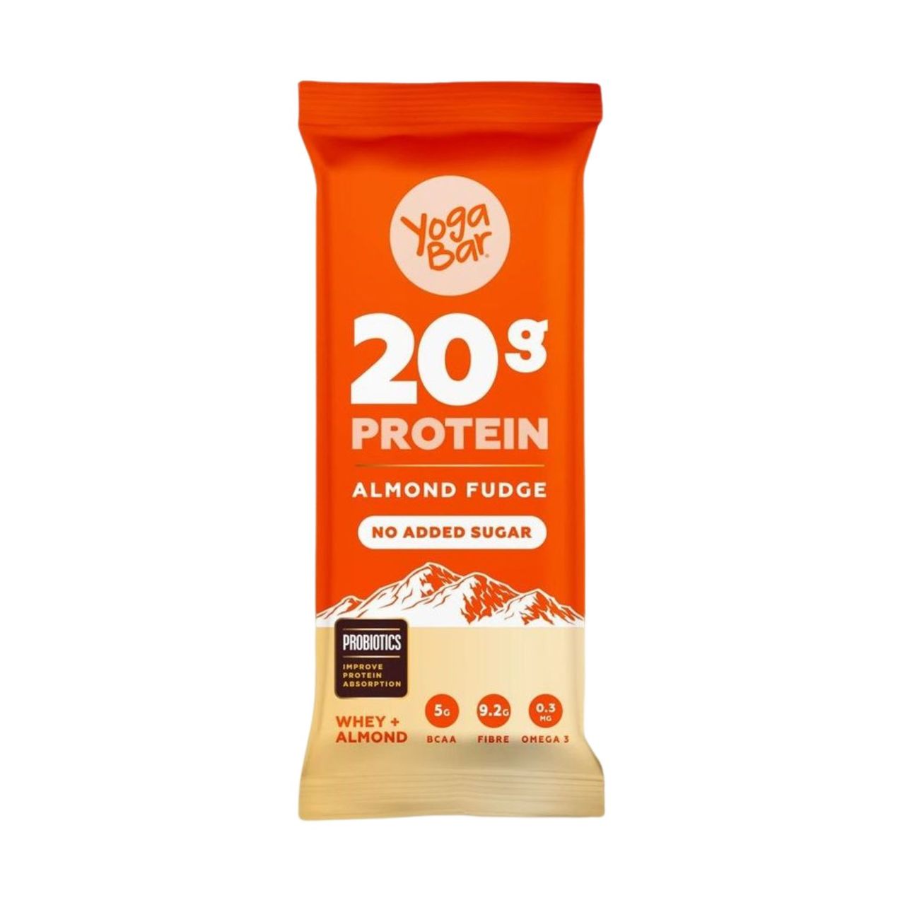 Yoga Bar 20g Protein Bar, Almond Fudge, Multigrain Energy Bar, High Protein Bar