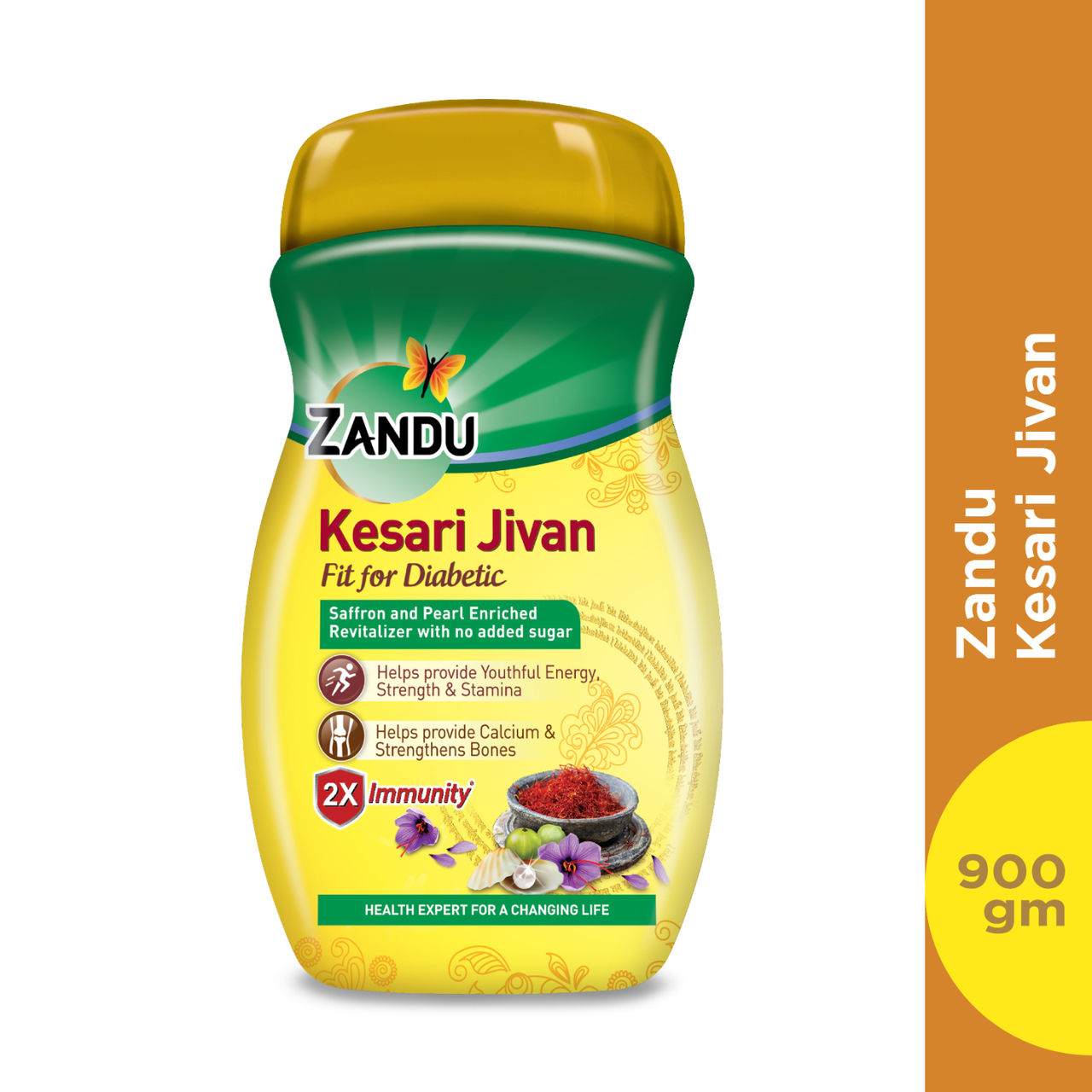 Zandu Kesari Jivan Sugar free Chyawanprash with Anti Age Action Formula