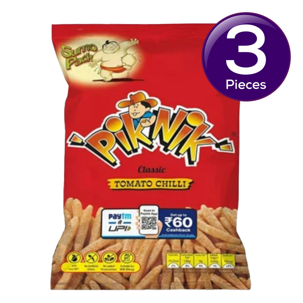 Piknik Classic Tomato Chilli 60 g Combo