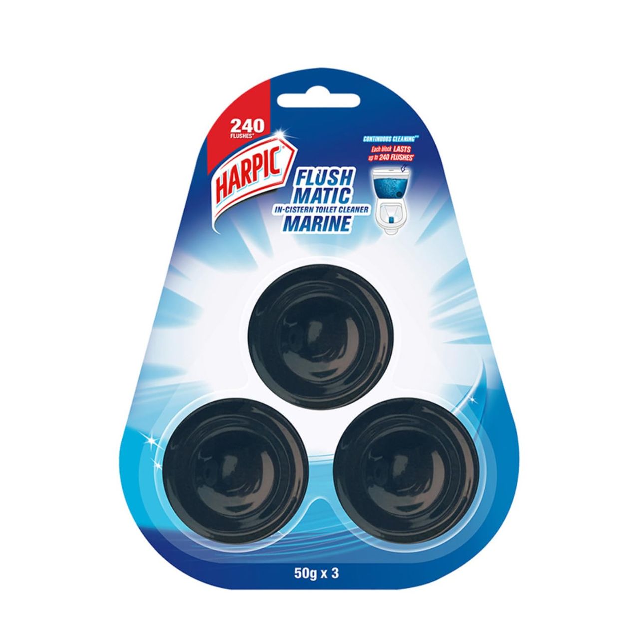 Harpic Flushmatic Marine Toilet Cleaner Blocks