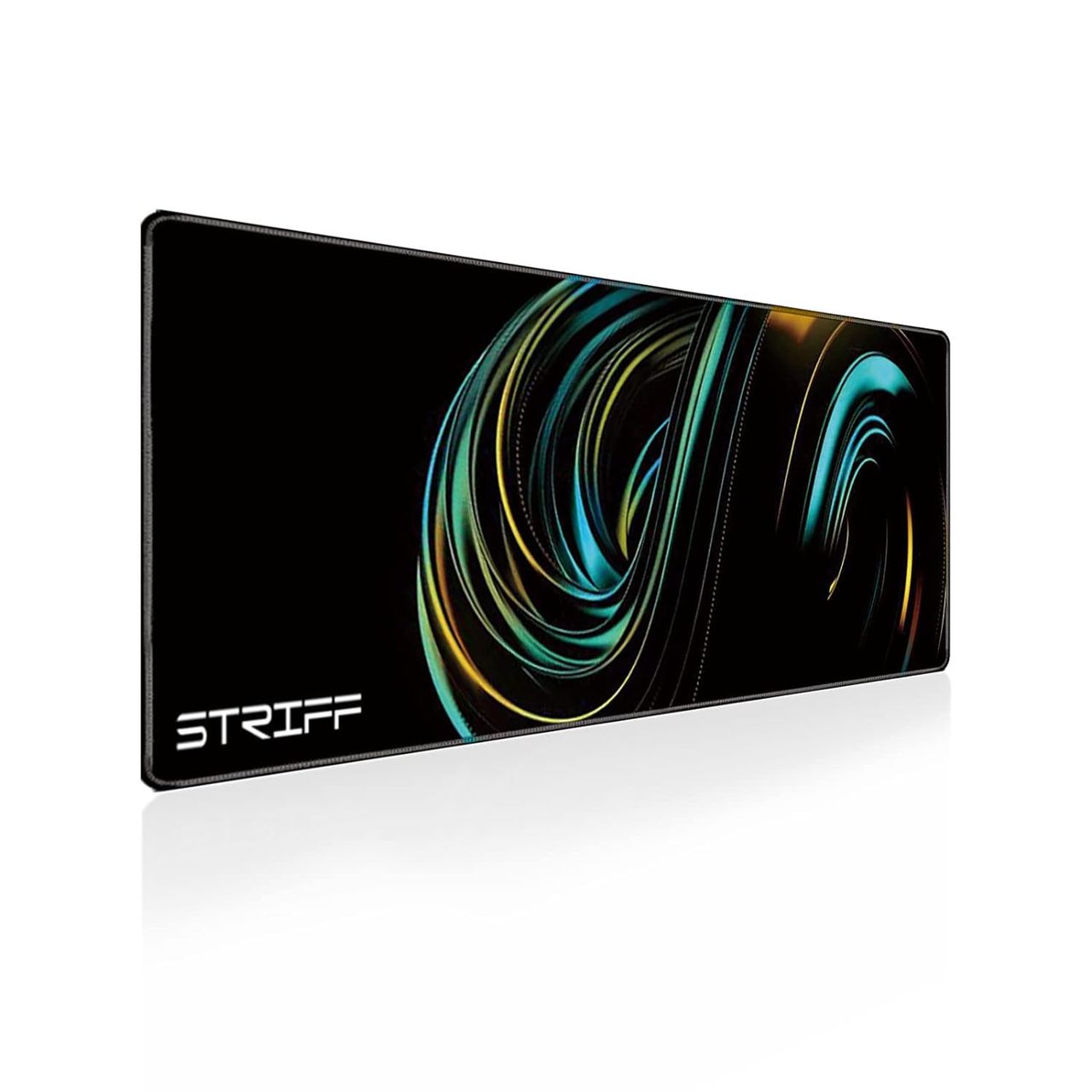 Striff Extended Size (800 Mm X 300 Mm X 3 Mm) Gaming Mouse Pad Stitched Edges (Universe)