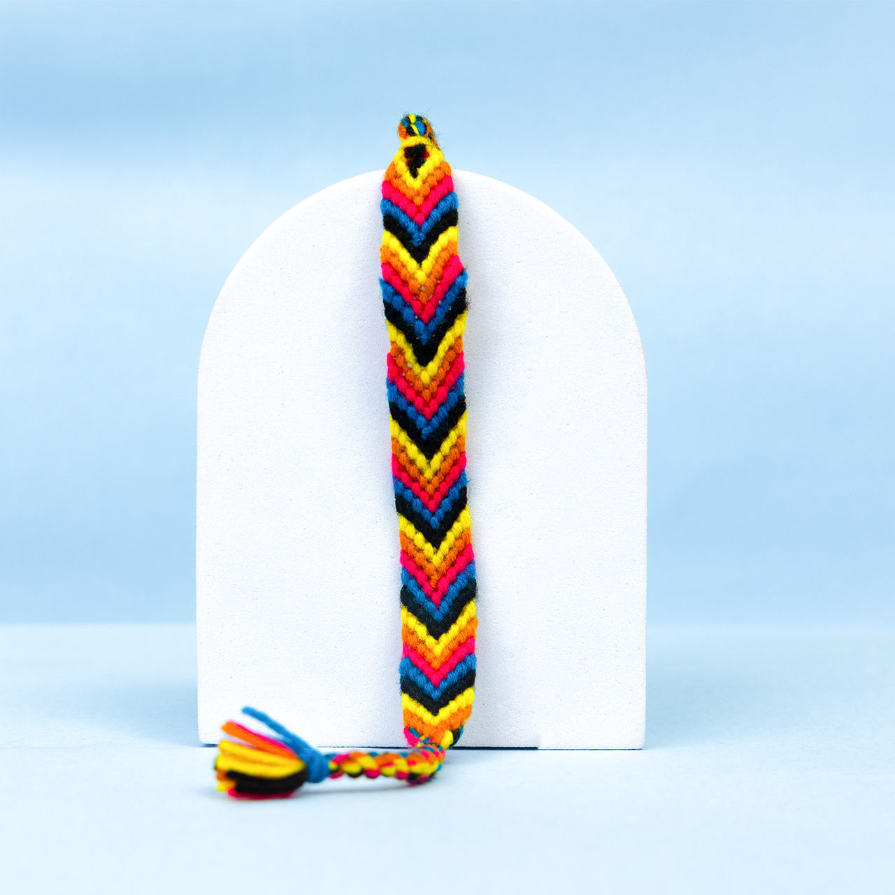 BANDHAN Vibrant Woven Friendship Band