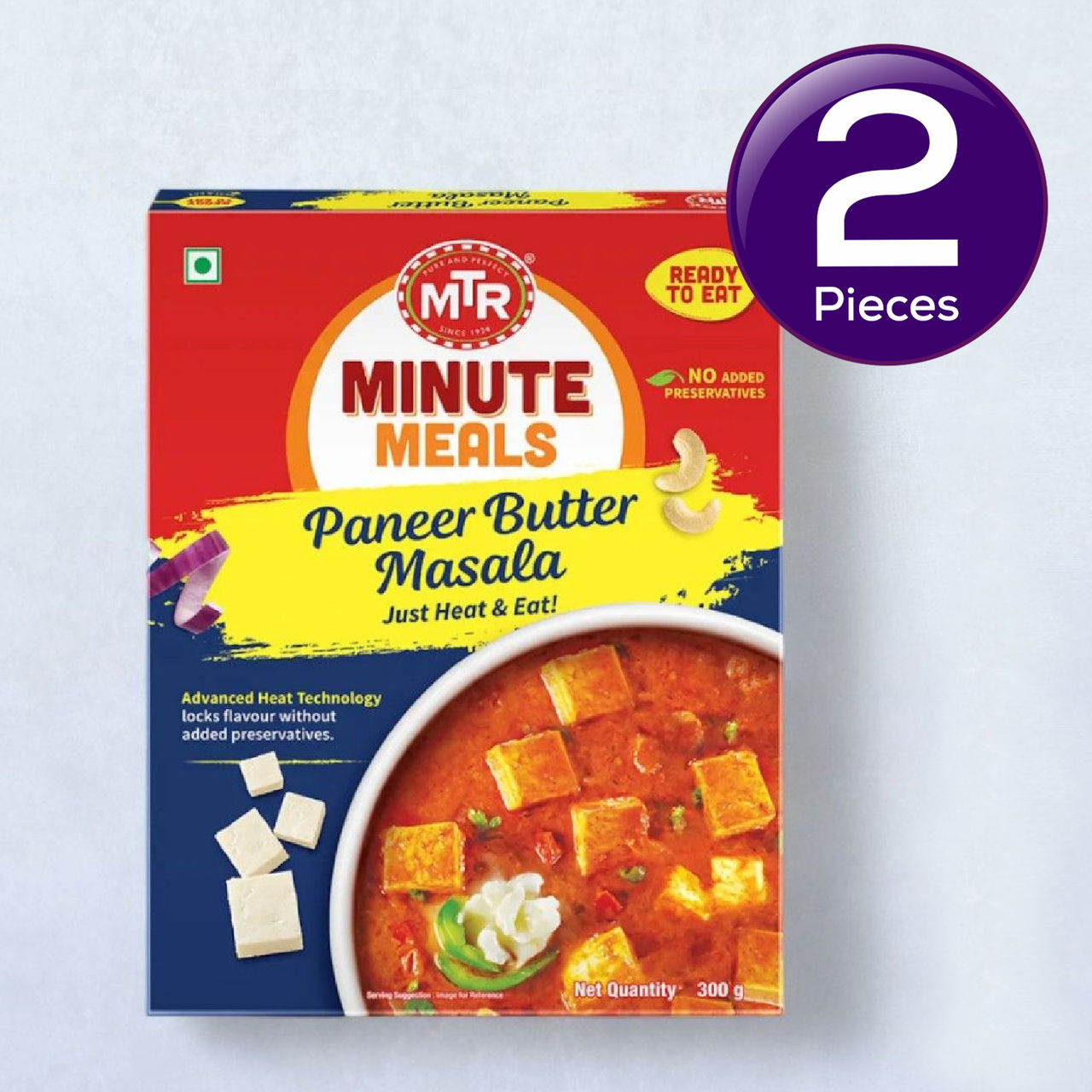 MTR Ready To Eat Paneer Butter Masala 300 g Combo