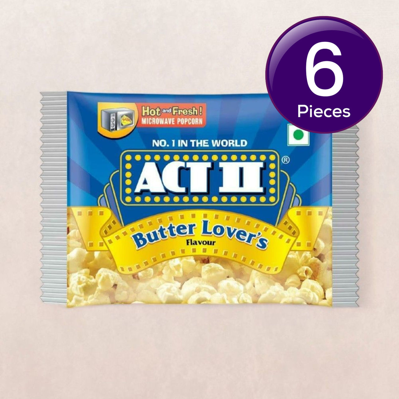 ACT II Microwave Popcorn - Butter 33 g Combo