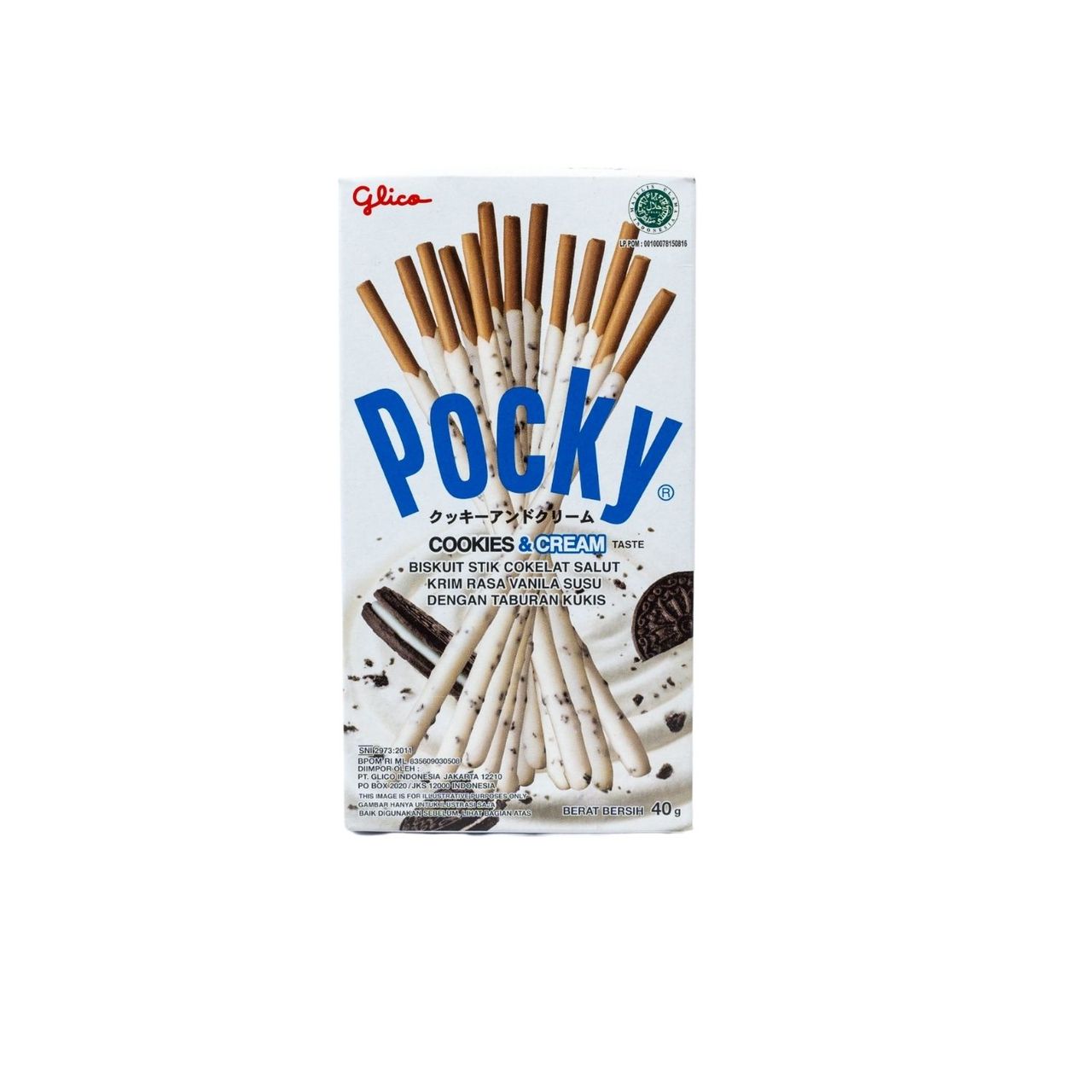 Pocky Cookies and Cream Flavoured Biscuits | Artificial Flavour-free