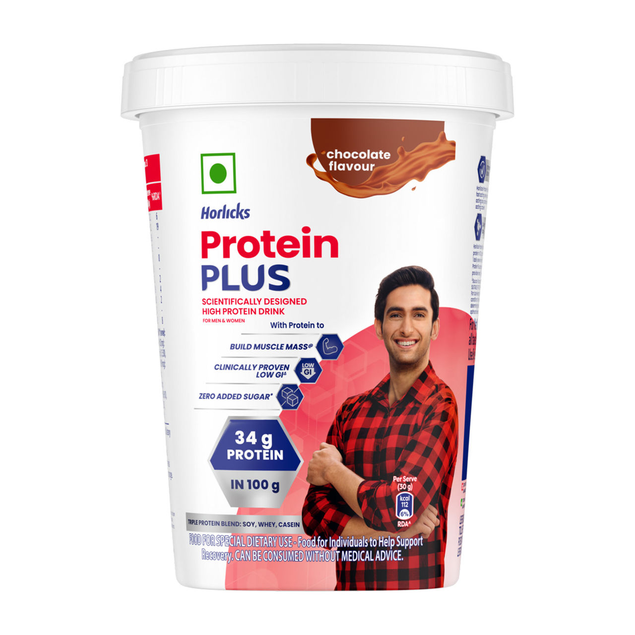Horlicks Protein Plus Chocolate Drink Mix