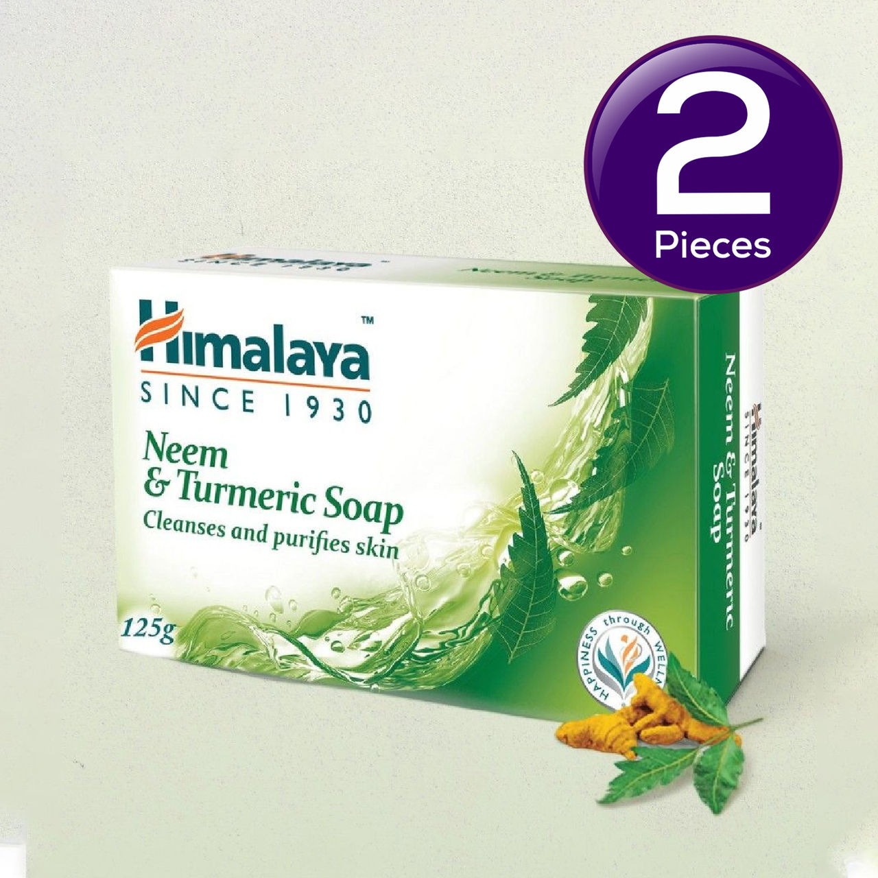Himalaya Neem & Turmeric Soap 125 g Combo