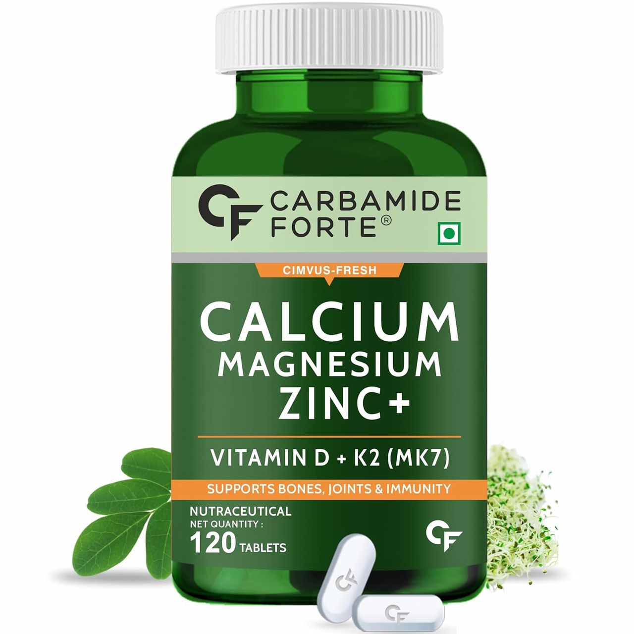 Carbamide Forte Calcium Tablets for Women & Men 120 Tablets