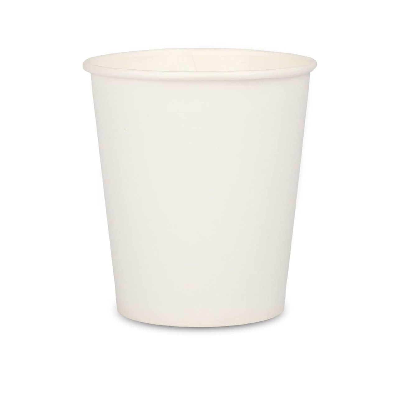 Tempware Disposable Premium Paper White Glass 250 ml Pack of 25 (280Gsm)