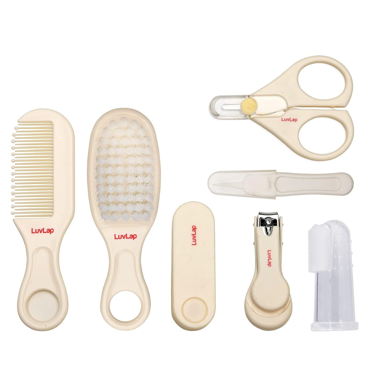 LuvLap Oral Care & Hair Grooming Set Baby Kit For Kids | Assorted | 0 - 3 years