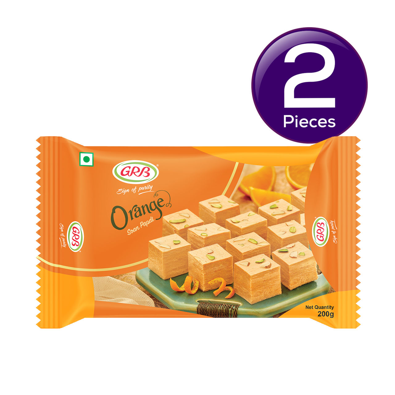 Grb Orange Soanpapdi 200 g Combo