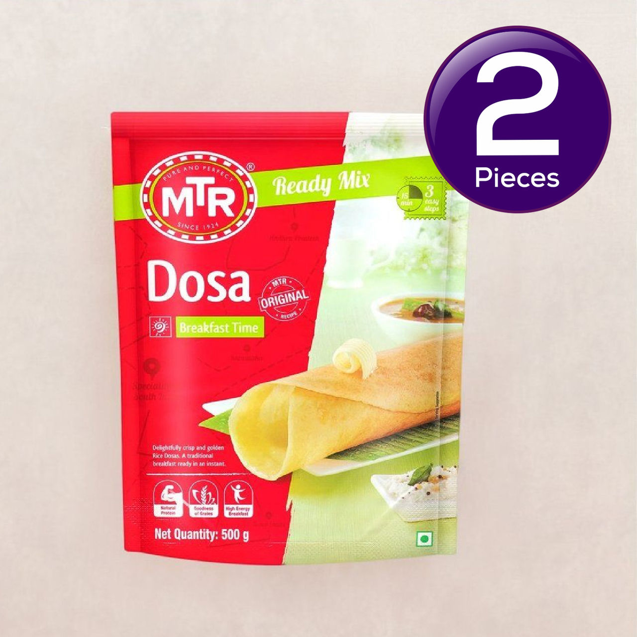 MTR Dosa Instant Mix 500 g Combo