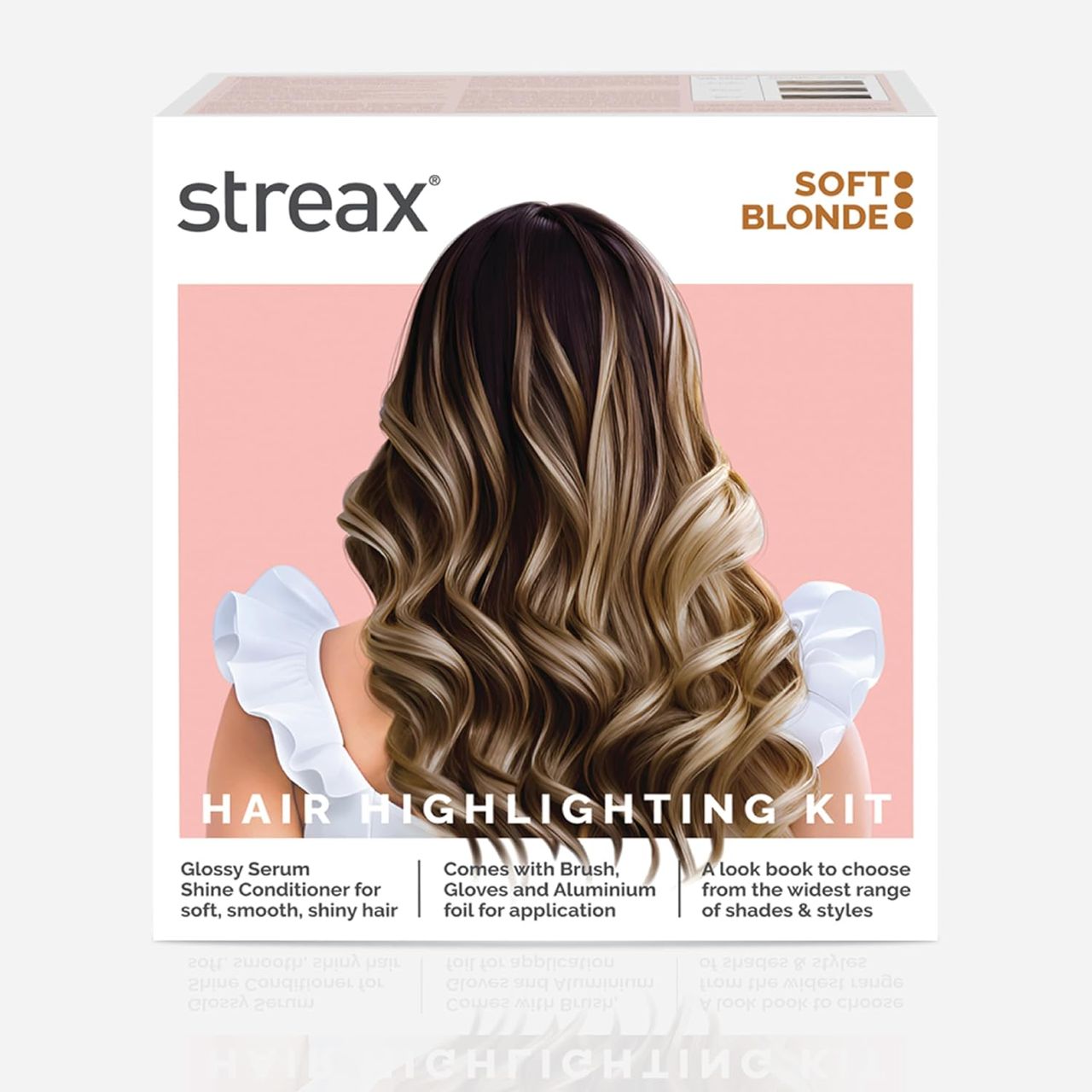 Streax Hair Colour Highlighting Kit Soft Blonde For Women