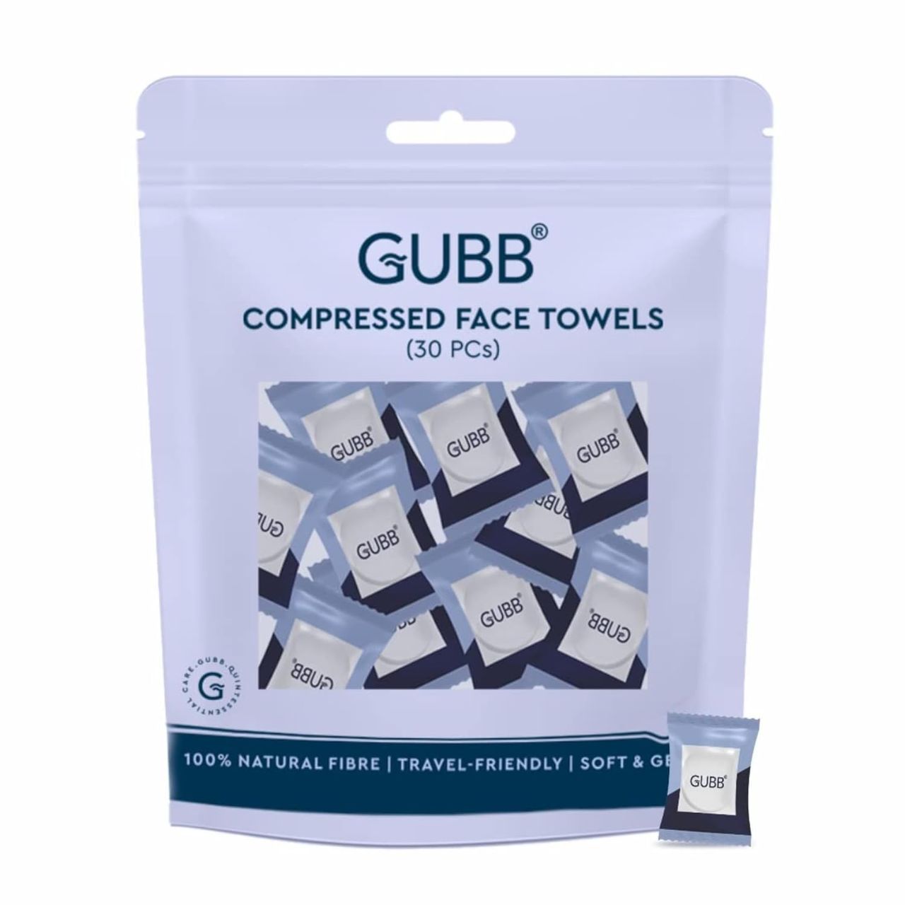 GUBB Face Wipe Facial Tissue Reusable & Biodegradable Wet Wipes For Men & Women