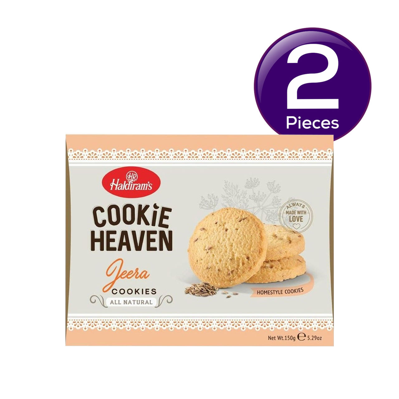 Haldirams Cookie Heaven Jeera Cookies 150 g Combo