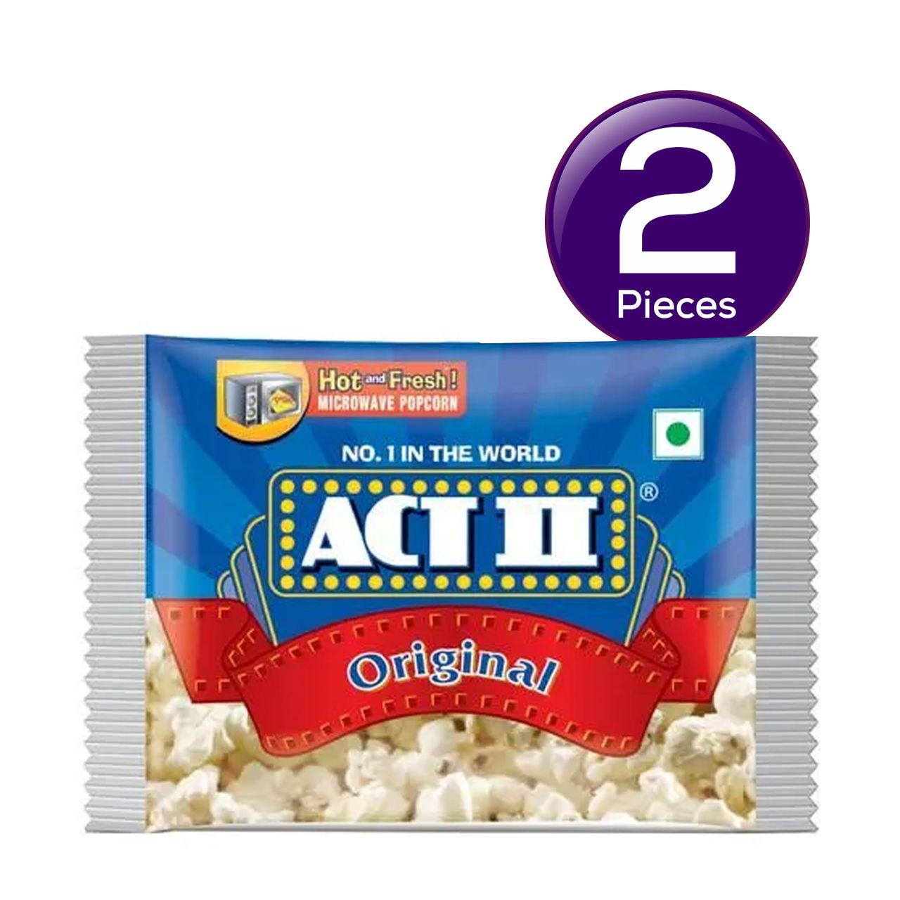 ACT II Microwave Popcorn - Butter 33 g Combo