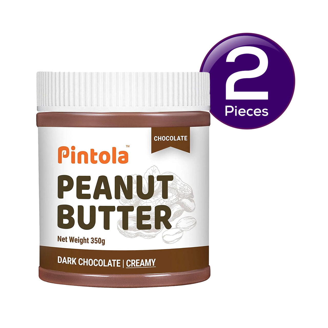 Pintola Dark Chocolate Peanut Butter 350 g Combo