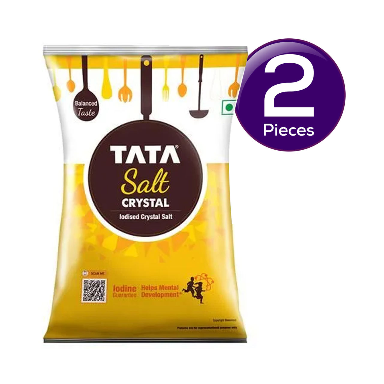 Tata Salt Crystal 1 kg Combo